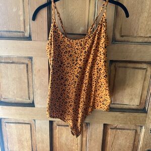 Leopard Print Women's Top